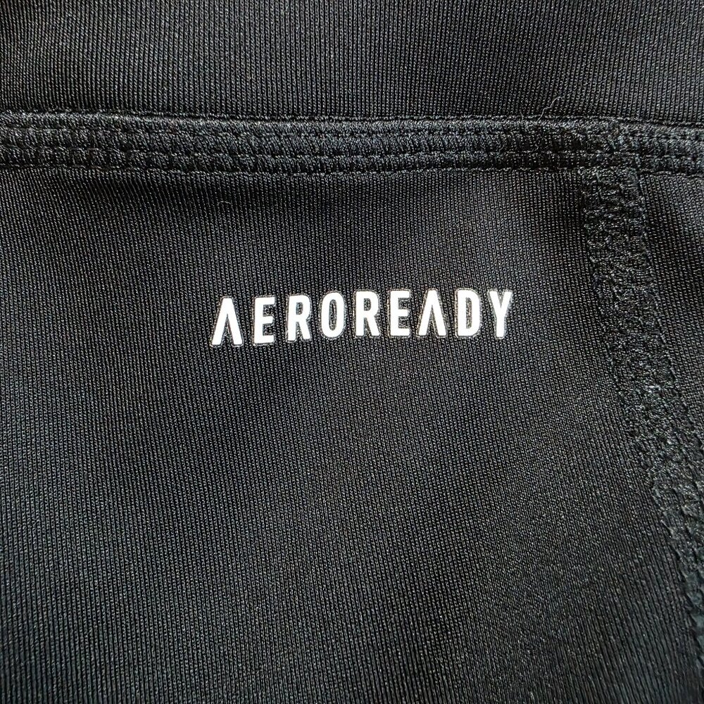 Adidas Leggings Lightweight High Rise Primegreen Aeroready Womens Size S Black - Picture 7 of 9